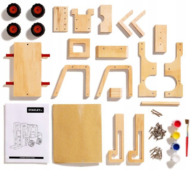 Wózek widłowy do złożenia Stanley JR. dla dzieci Marka Stanley Jr