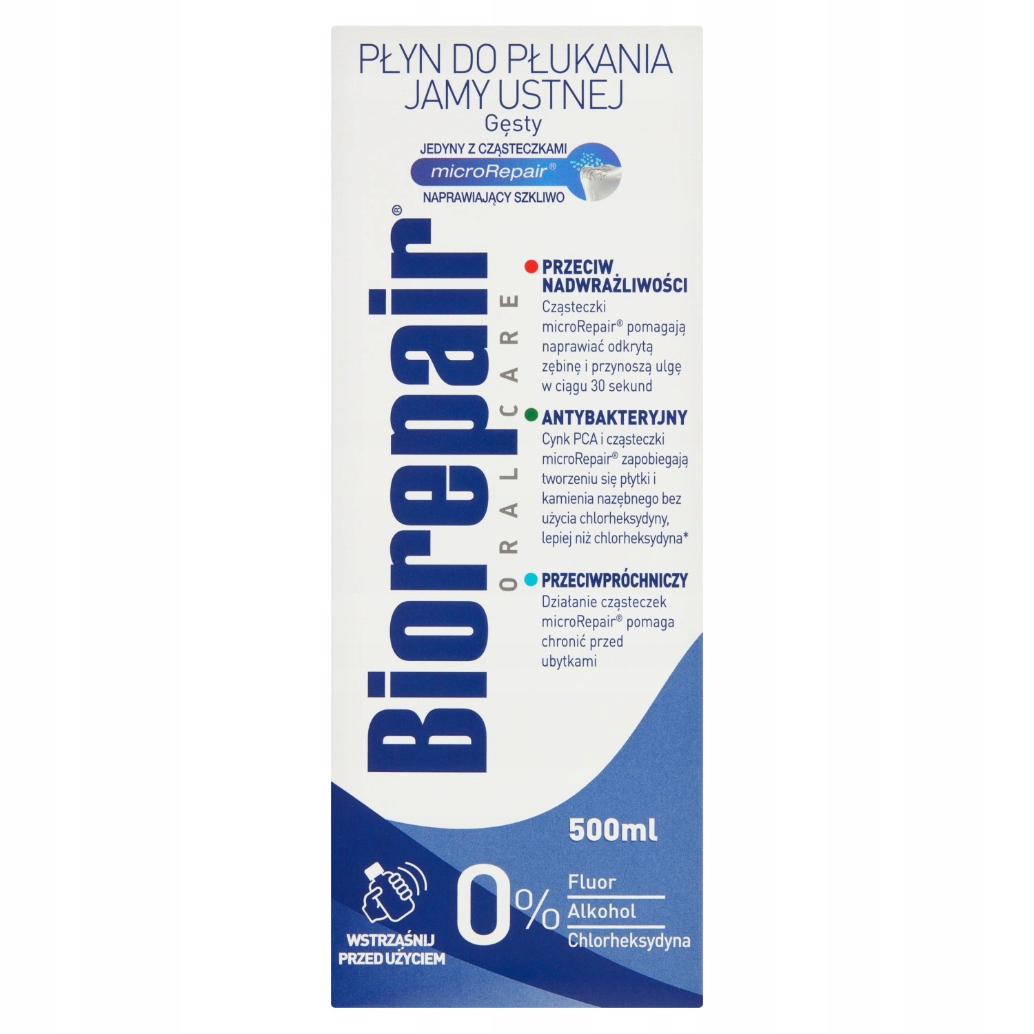 

Biorepair, Płyn do higieny jamy ustnej, 500 ml