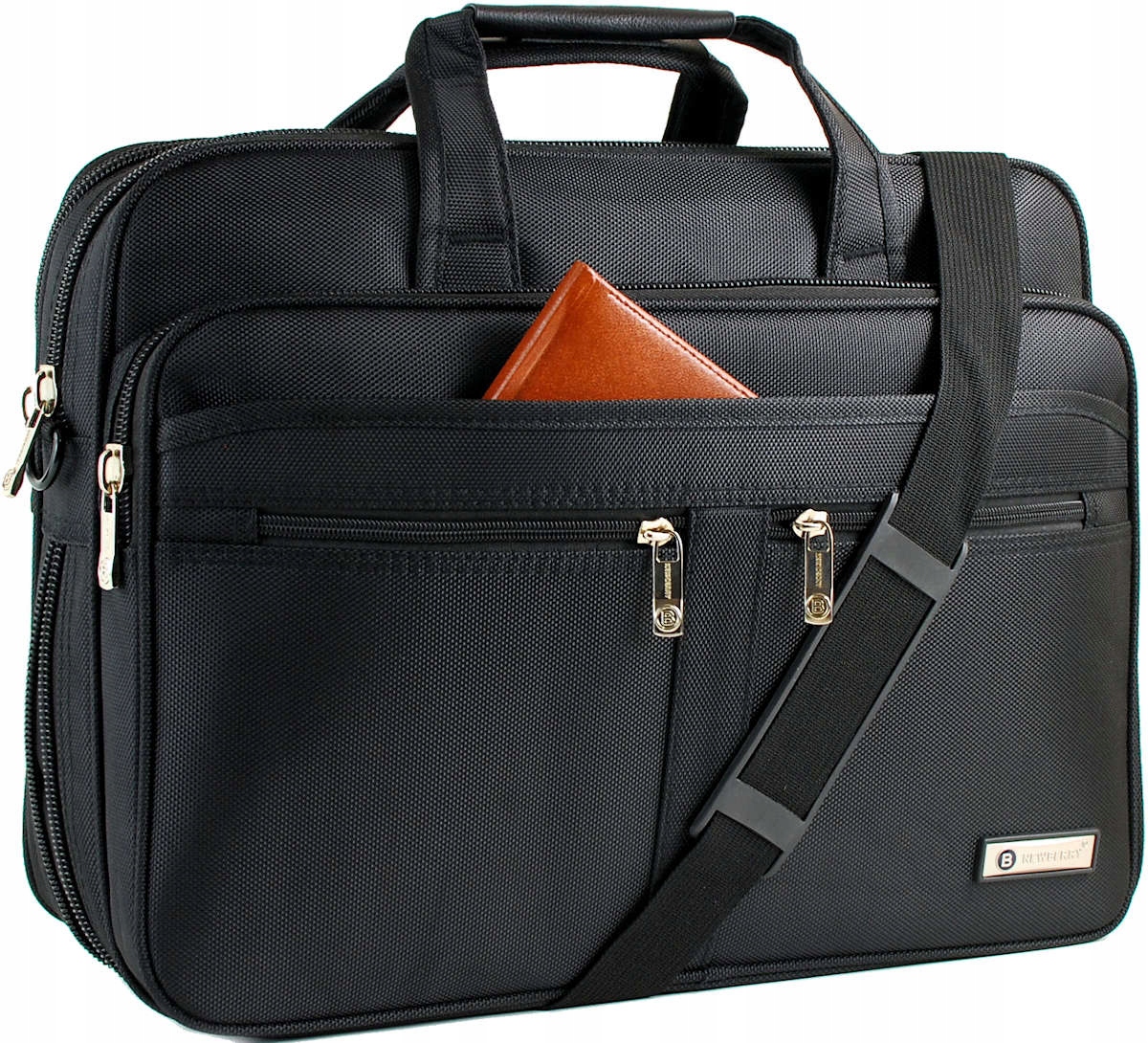 

Torba Męska Na Laptop Dokumenty Do Pracy Czarna