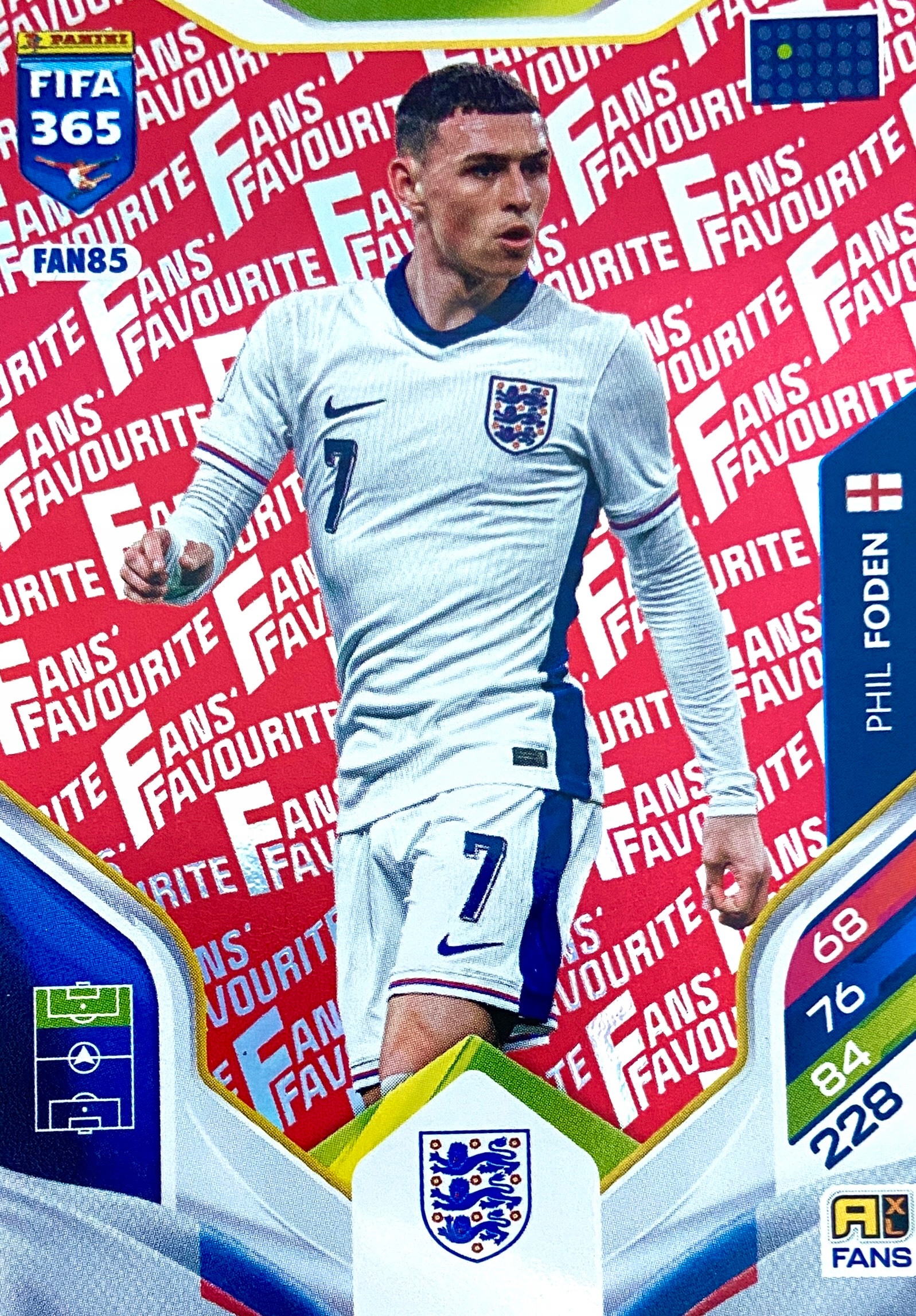 Fifa 365 2026 Fans Favourite red FAN85 Phil Foden Anglia