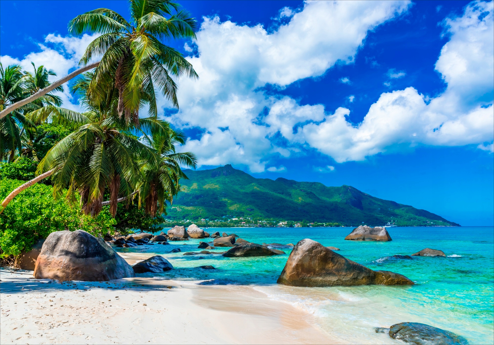 FOTOTAPETA FIZELINA TROPIKALNA PLAŻA RAJ 210x146