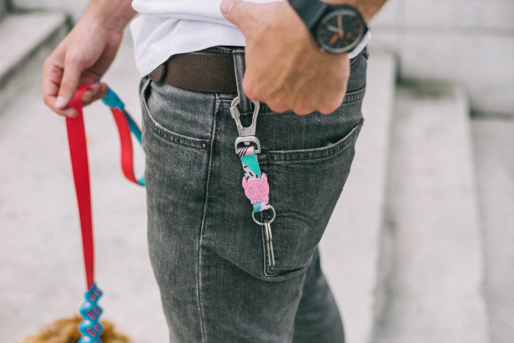 Zee Dog Brelok do kluczy pastelowy Memphis Marka Zee Dog