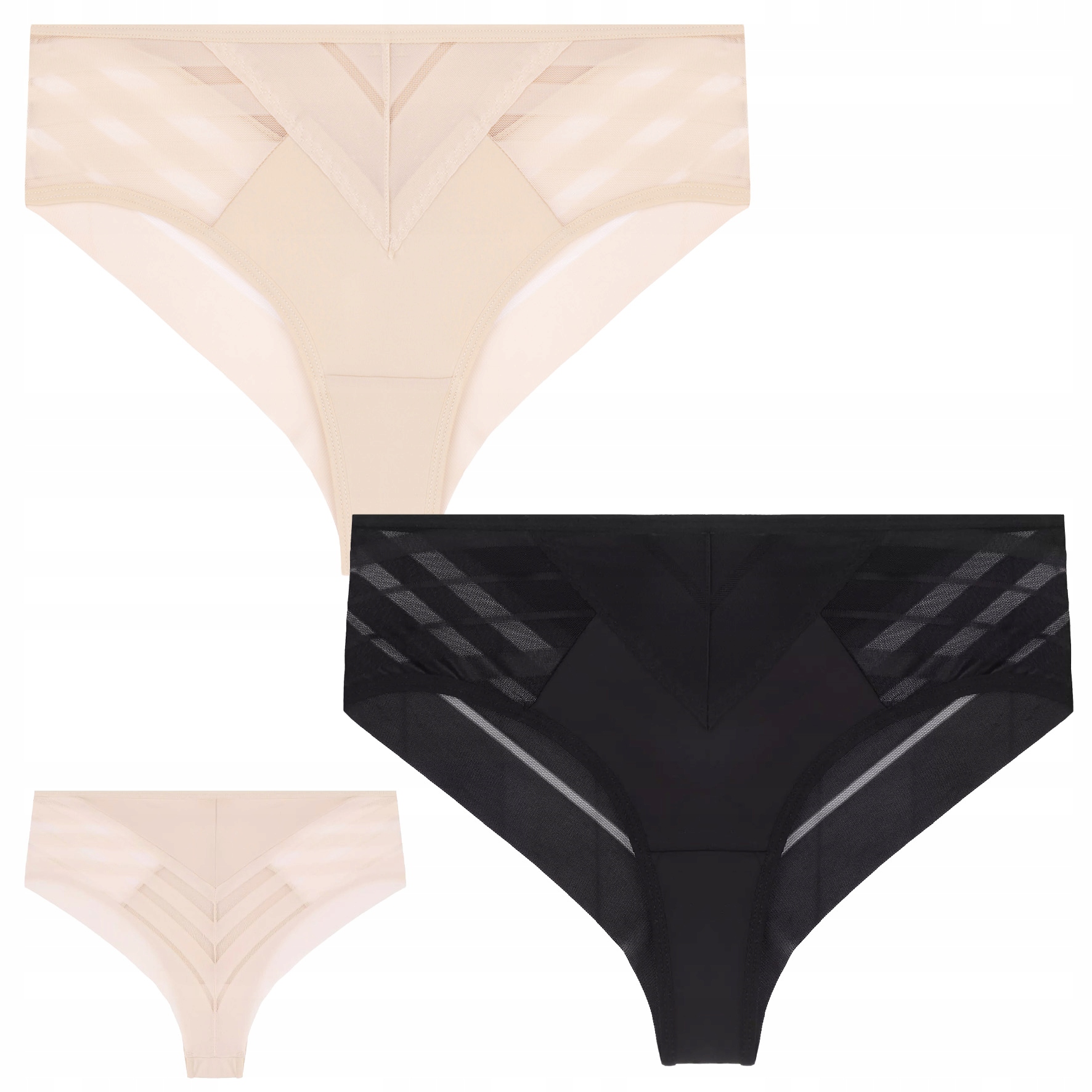 Kalhotky Bezešvé síťované Moraj dámské kalhotky – pohodlí a elegance – XL