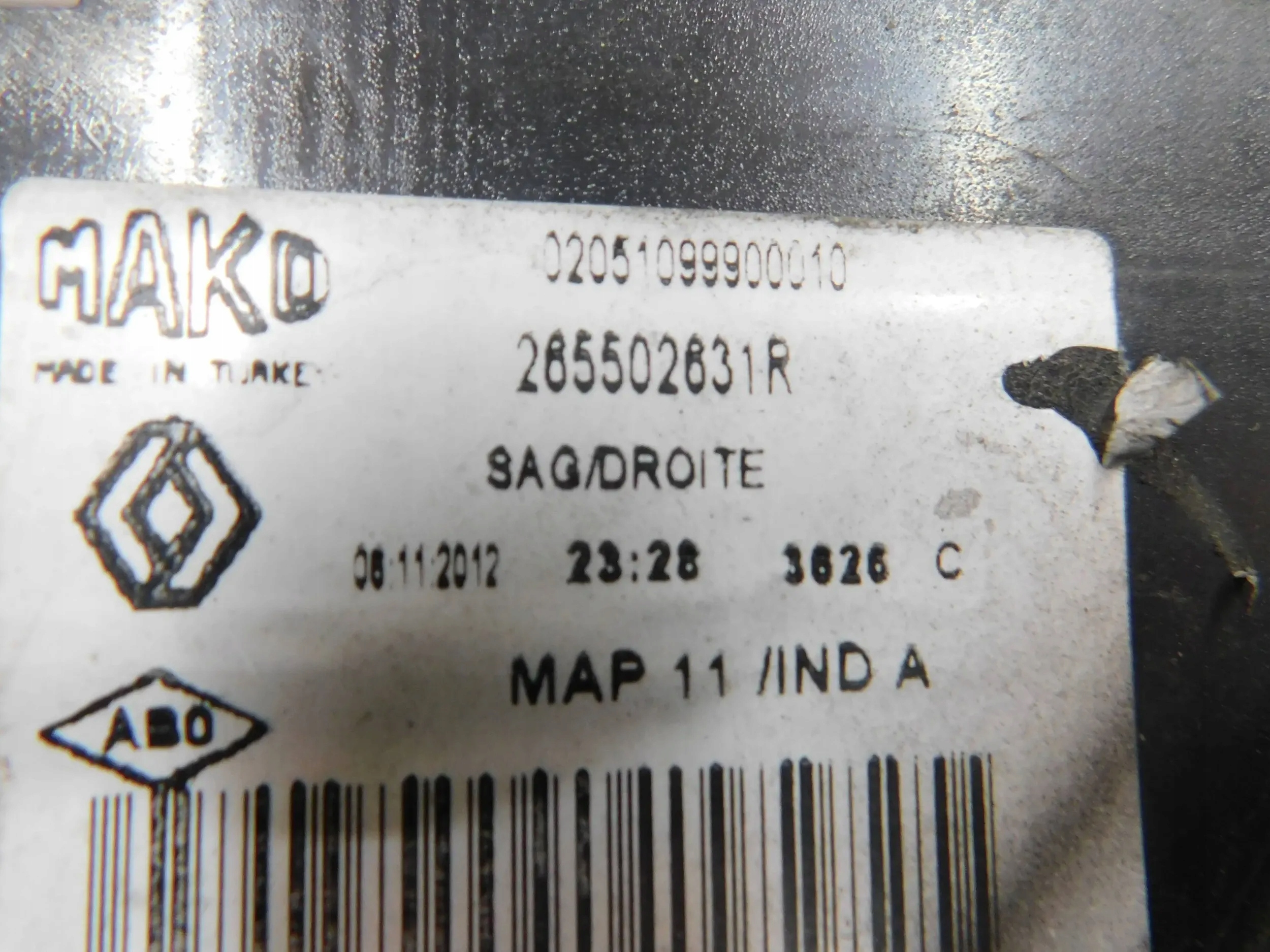 light rear part rear right RENAULT CLIO IV 4 HB