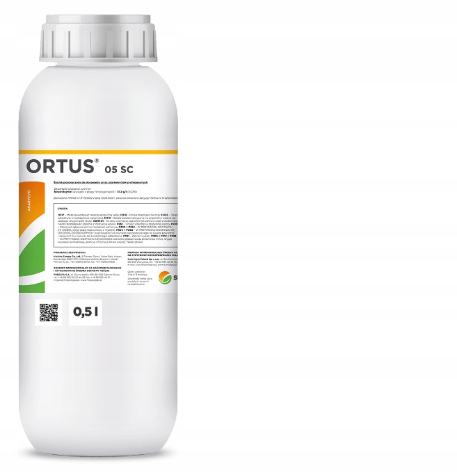 Ortus 05 Sc 1L na przędziorki w sadach warzywach szkółkach SumiAgro