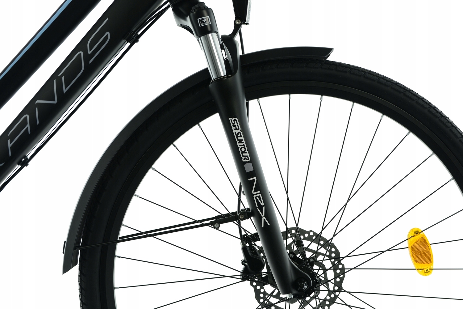 Rower Trekkingowy Kands 28 Verso V1 r19' czar-błęki SHIMANO HYDRAULIKA r25D