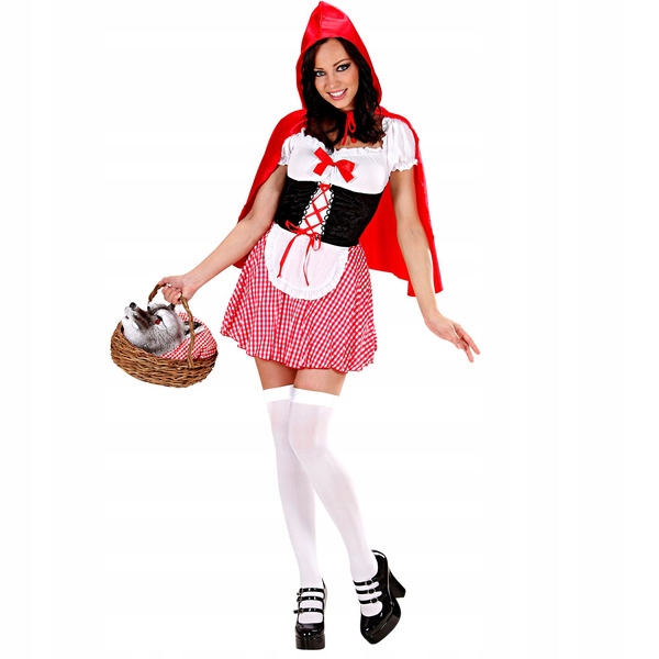 Kostým Červená Karkulka S Mašličkou XL