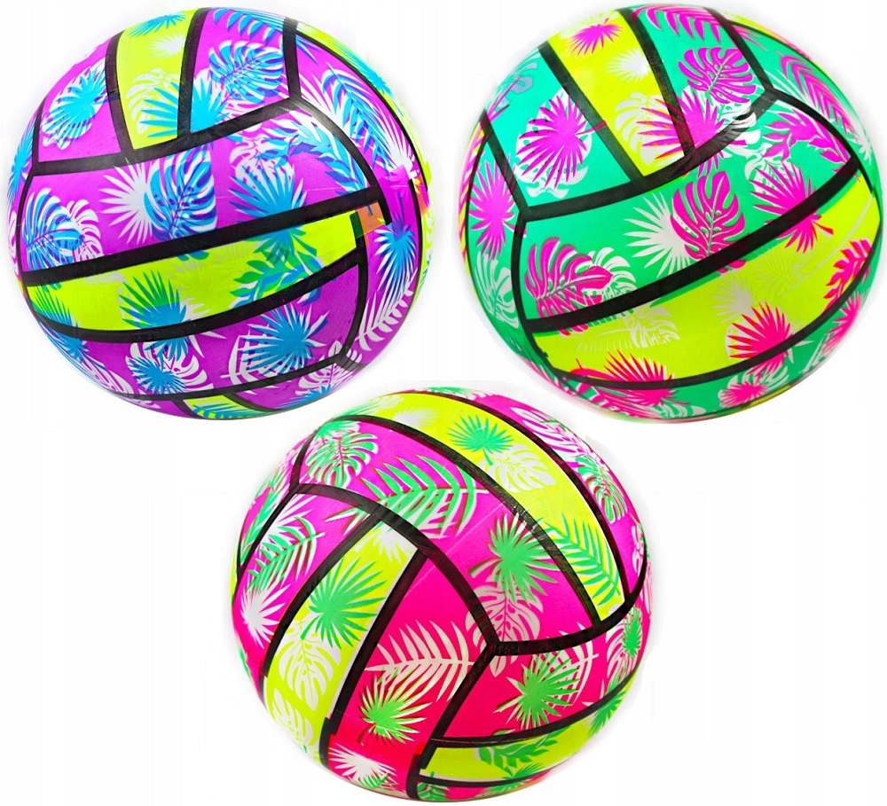 24cm DUŻA GUMOWA KOLOROWA PIŁKA DO GRY PALMY 4178 EAN (GTIN) 5908266374178