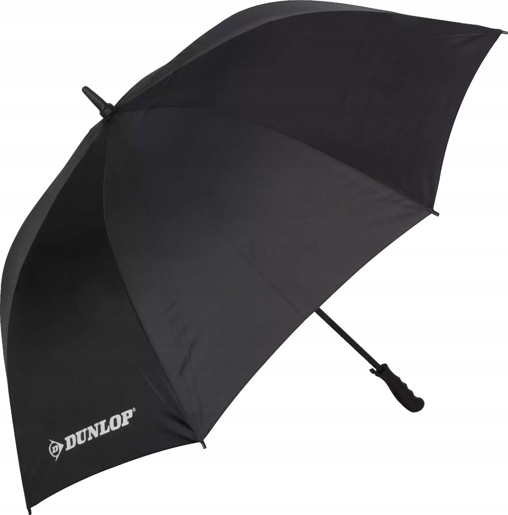 DUŻY PARASOL SKŁADANY MĘSKI DAMSKI PÓŁ-AUTOMAT WŁÓKNO HTF DUNLOP XXL 126CM