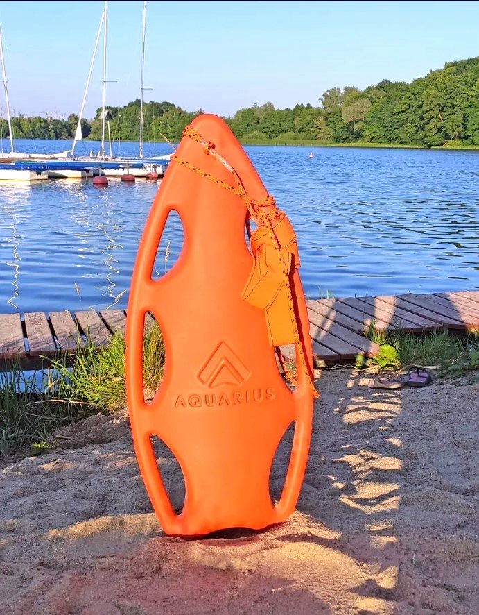 BOJA BOJKA RATOWNICZA asekuracyjna pływania AQUARIUS Atest certyfikat PRS Marka Aquarius