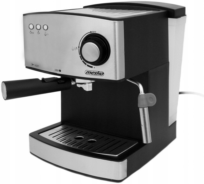 Ekspres MESKO MS 4403 - 15 bar, moc 850W, szybkie parzenie
