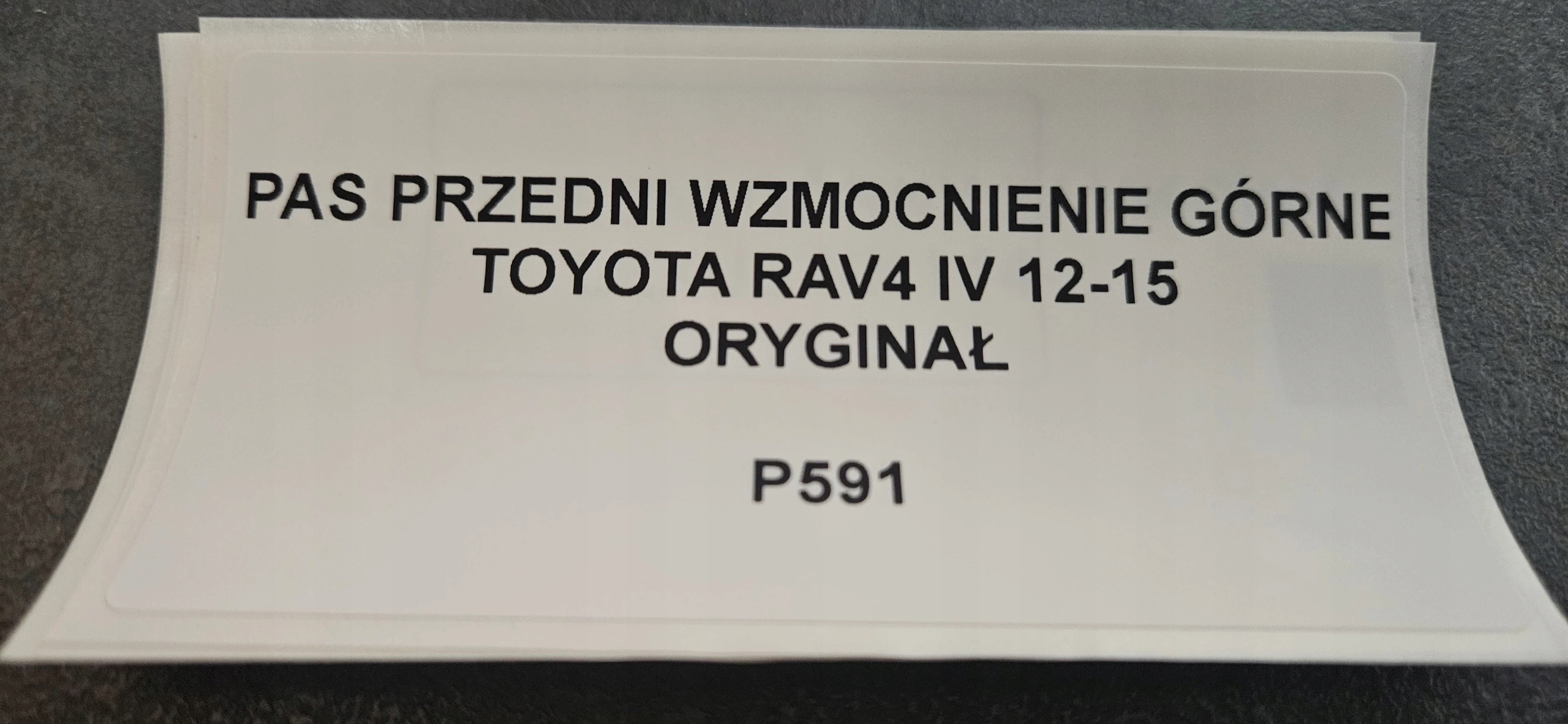 support panel for radiators pillar upper TOYOTA RAV4 IV 12-15
