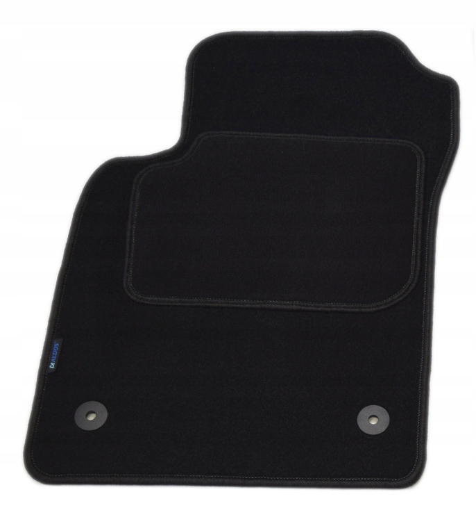Opel Mokka 12-16r Mokka X 16-19r. Czarny dywanik welurowy kierowcy -Aldos