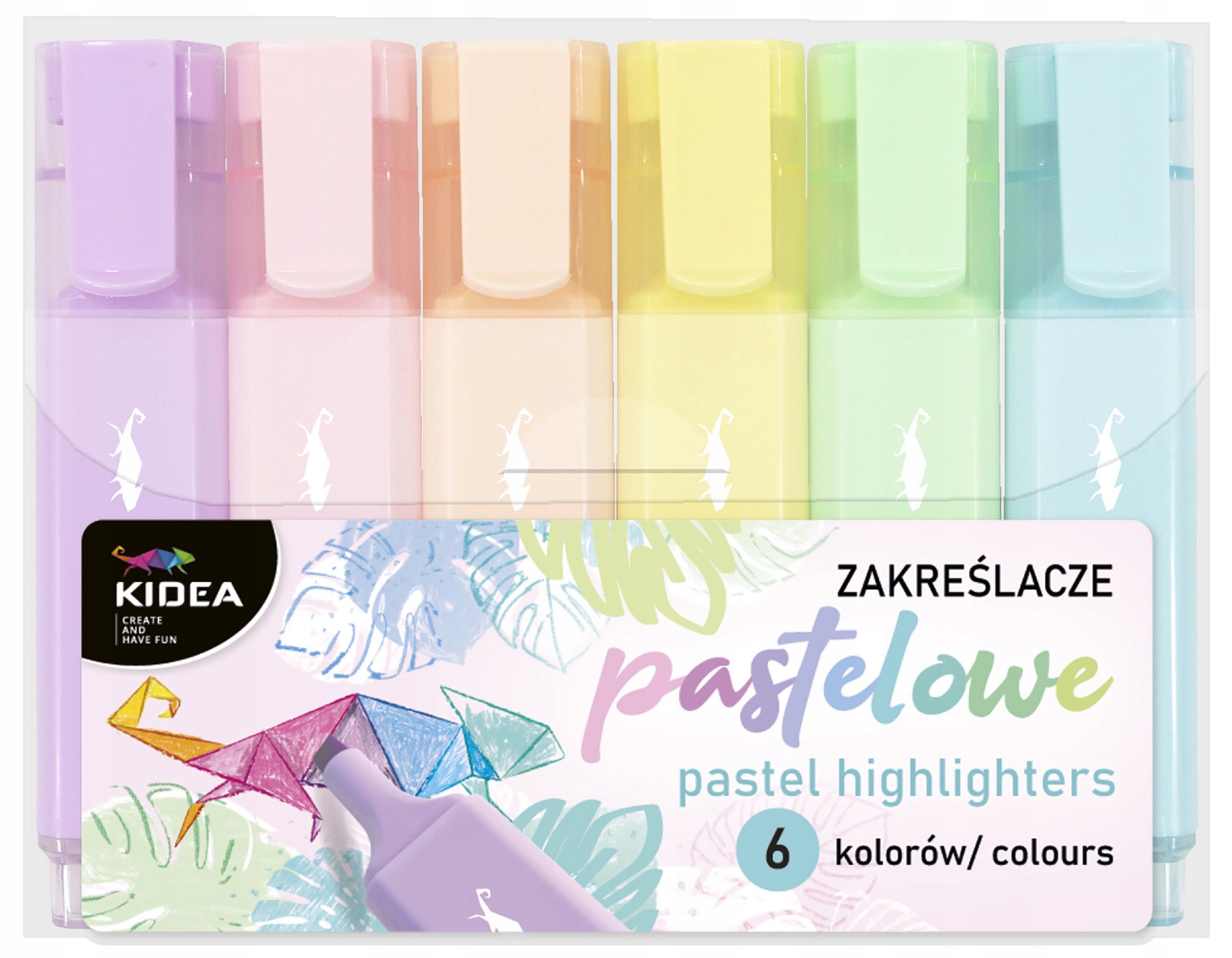 KIDEA 6 цветов пастельные маркеры маркер код производителя zp6ka