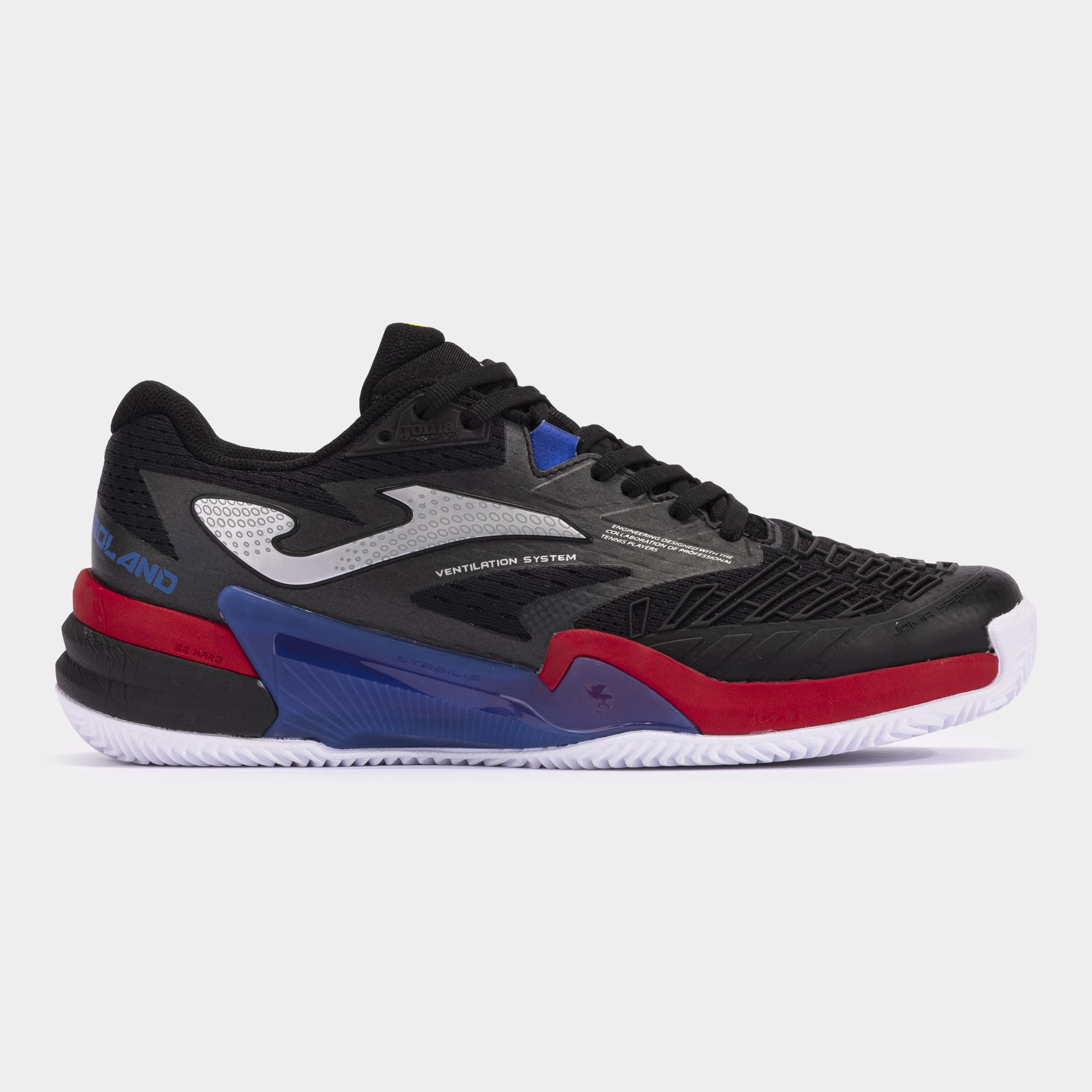 Buty Sportowe do Tenisa Męskie Joma T.Roland Clay Black Red
