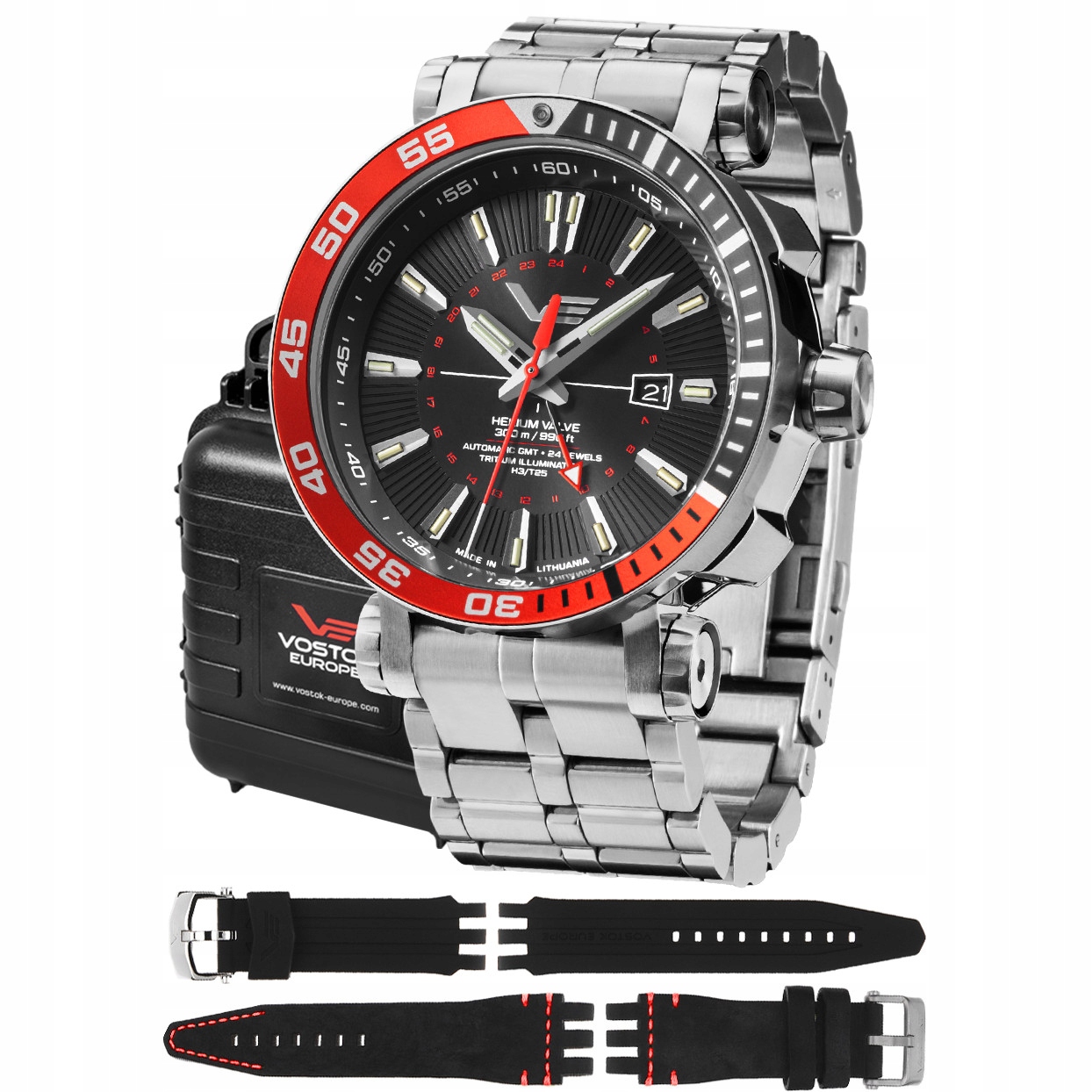 Pánské Hodinky Vostok Europe NH34-575A717B stříbrné