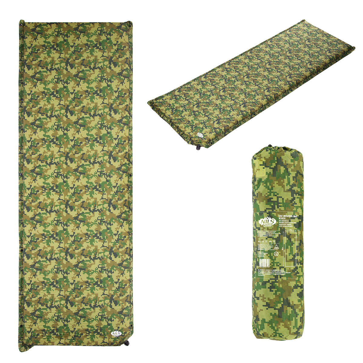 Lekka Mata Samopompująca Karimata Pokrowiec Nils