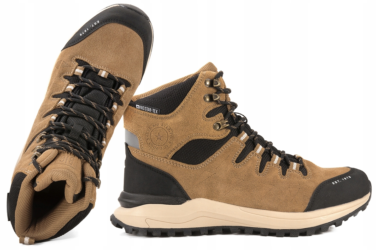 Big Star OO174493 Tex Trekové Boty Trapery S Voděodolnou Membránou 44