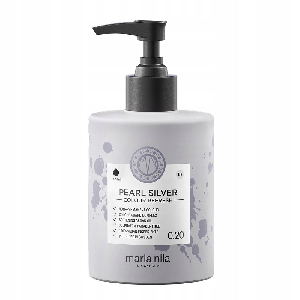 Maria Nila Colour barvicí maska na vlasy 0.20 Pearl Silver 300 ml