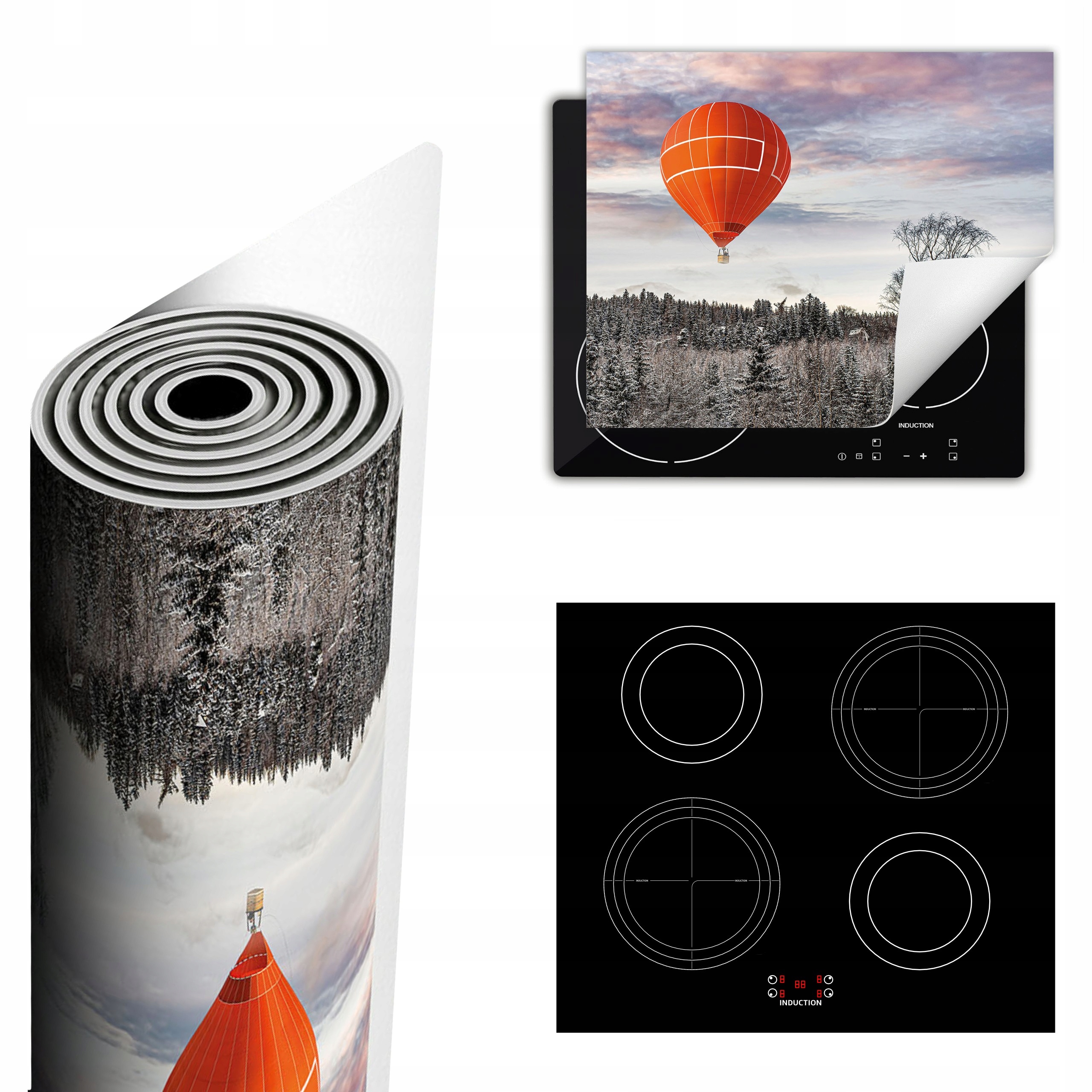 Ochranná Podložka Na Sporák Pro Více Místa 60x52 balón