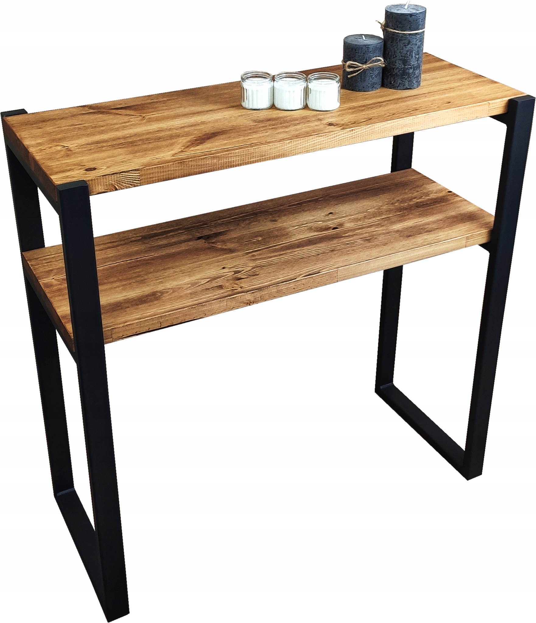 

Konsola Loft podwójna industrialna toaletka 60cm