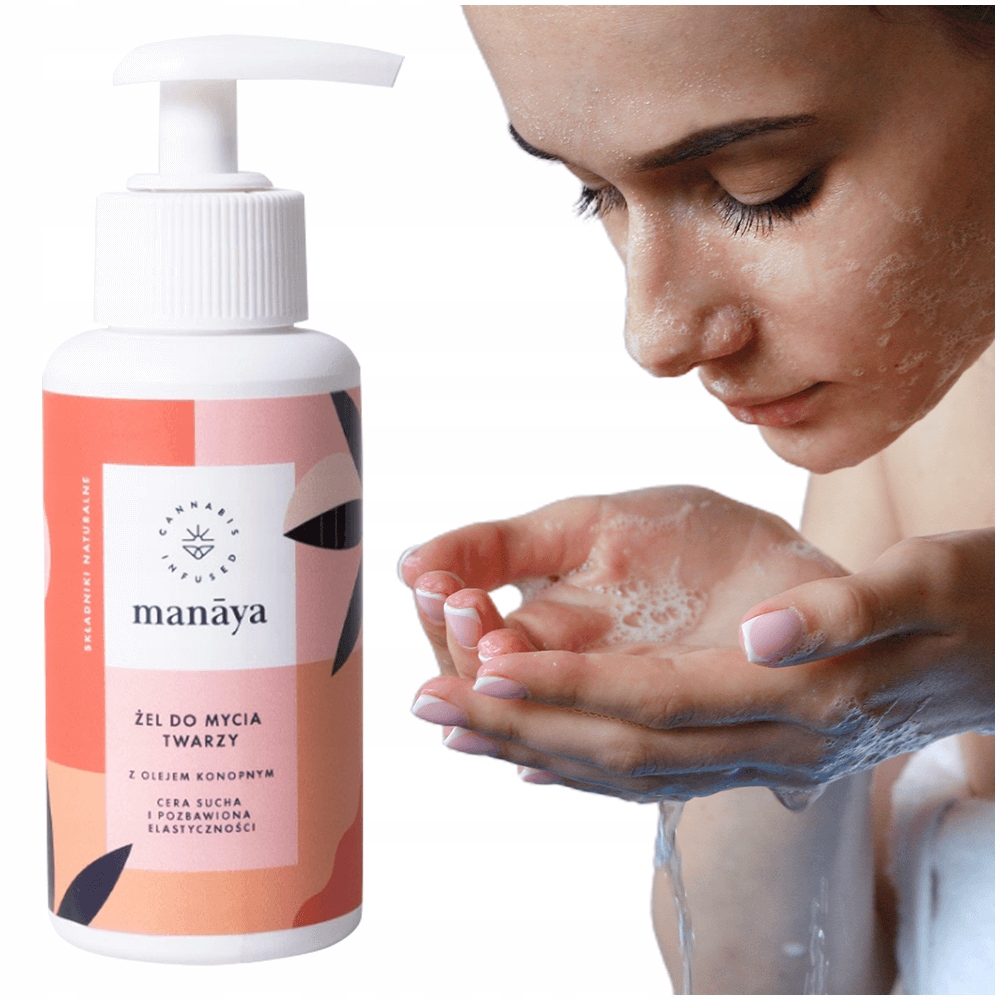 

Manaya Łagodny żel do mycia twarzy dla kobiet