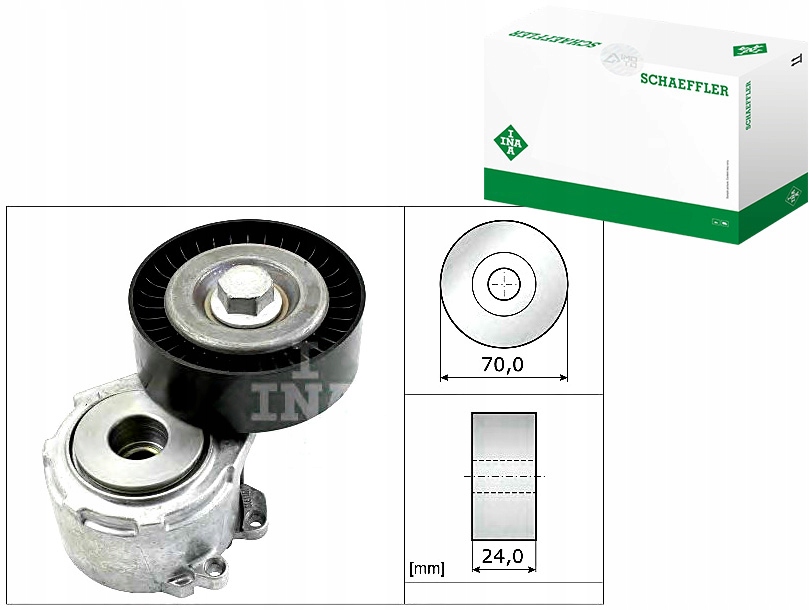 Ina Rolka Napinacza Klinového Řemene 96363551 16138