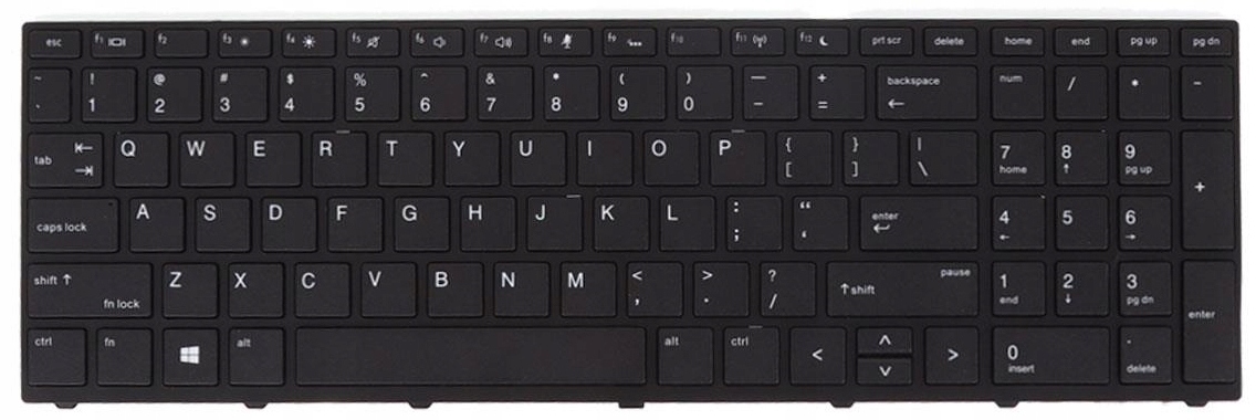 

Klawiatura Hp Probook 450 G5 455 G5 470 G5 Led