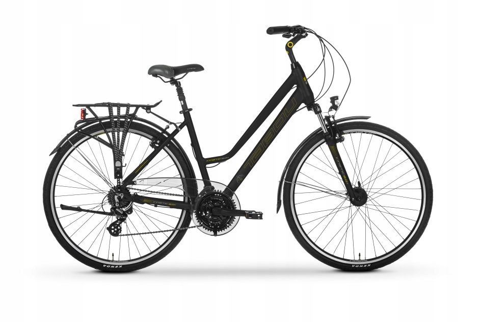 Rower trekkingowy Tabou Kinetic 2.0 Plus W rama 17 cali koło 28 " czarny