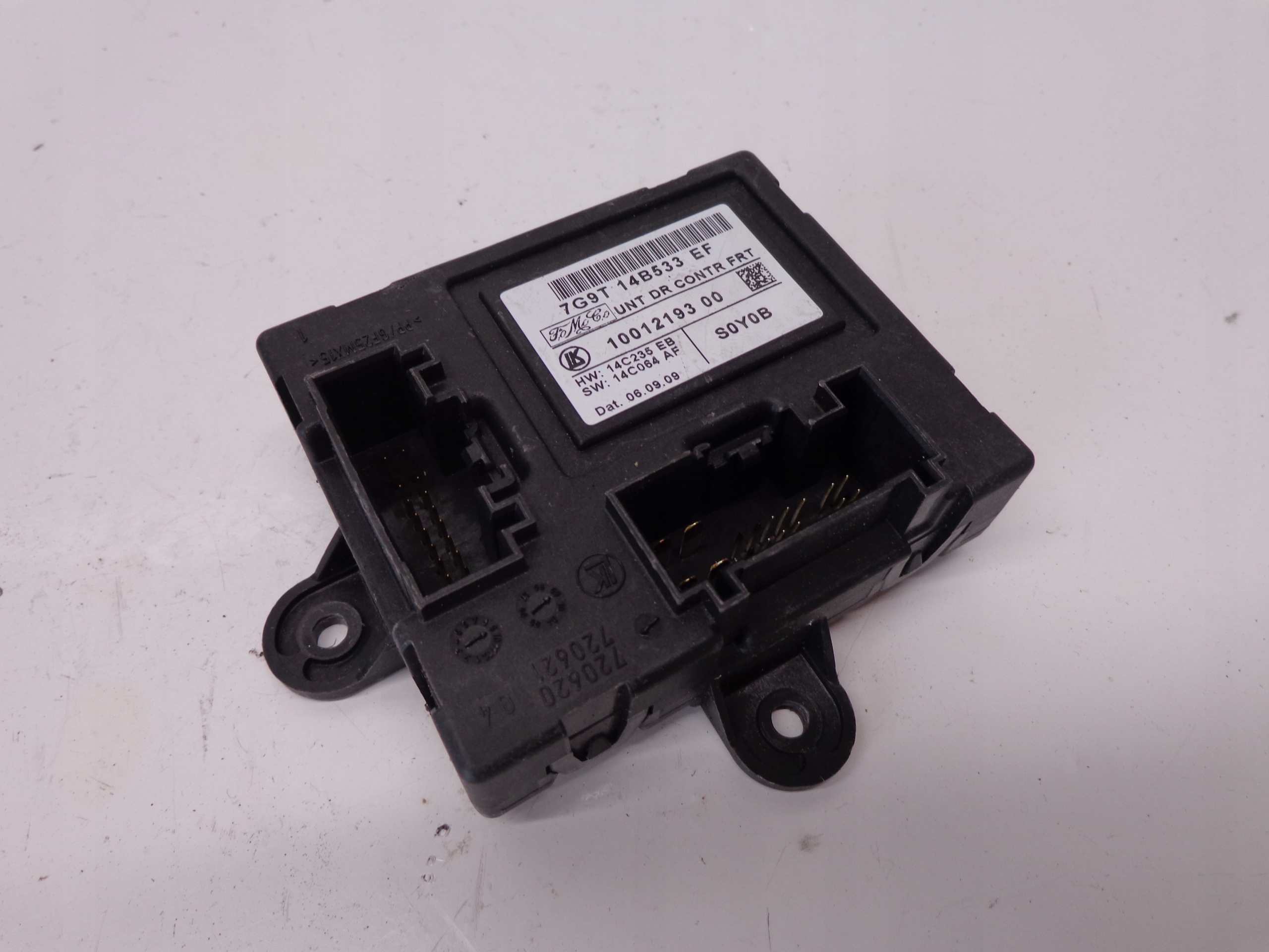 FORD MONDEO MK4 MODUŁ DRZWI PRAWY PRZÓD 7G9T-14B433-EF