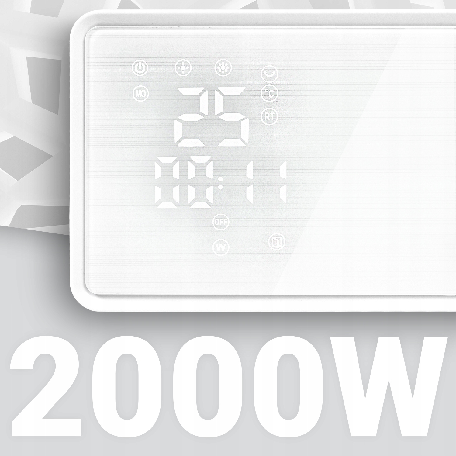 KURTYNA POWIETRZNA TERMOWENTYLATOR GRZEJNIK ELEKTRYCZNY 2000W + PILOT Marka Cronos