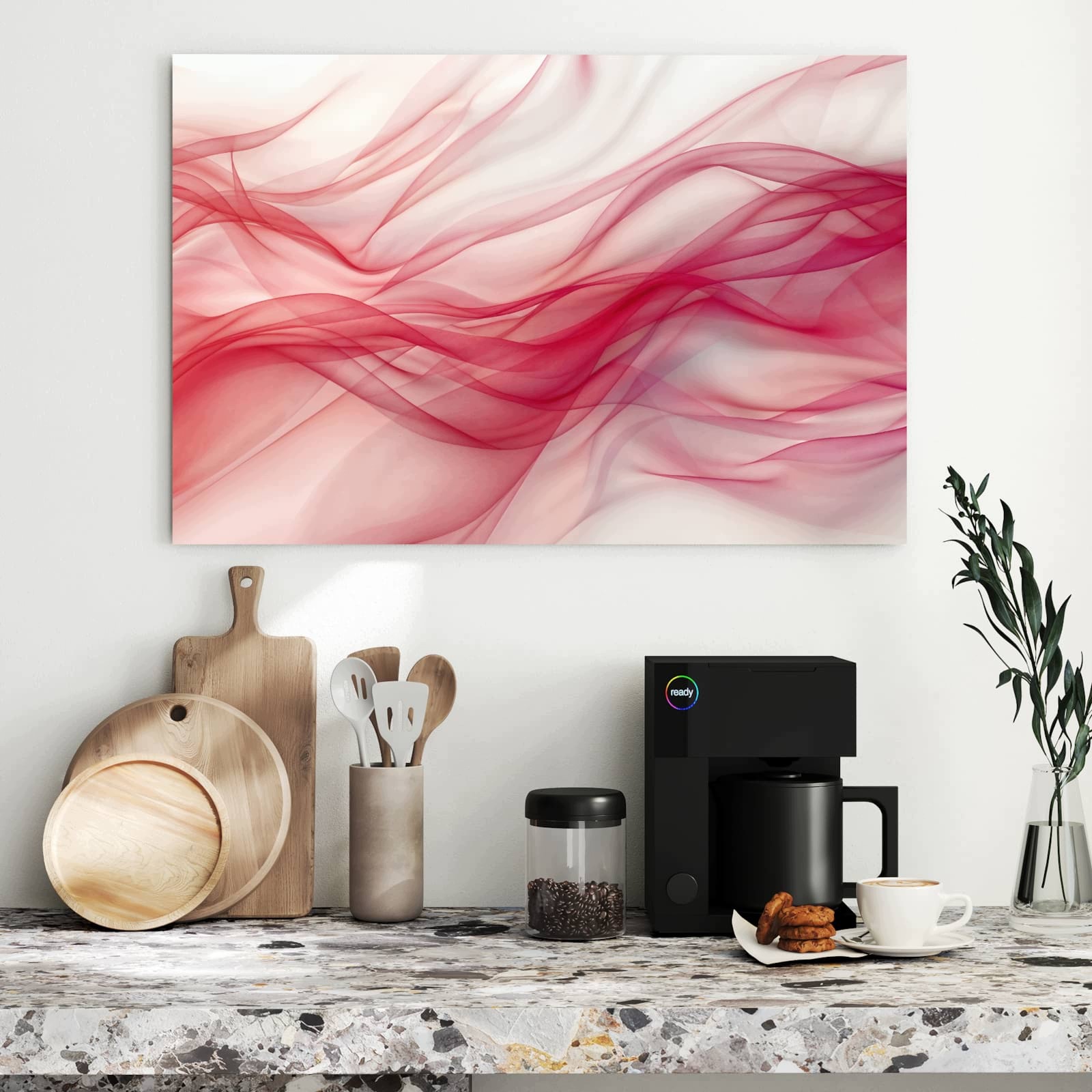 Magnetická tabule Jedwabna Závěs 90 × 60 cm
