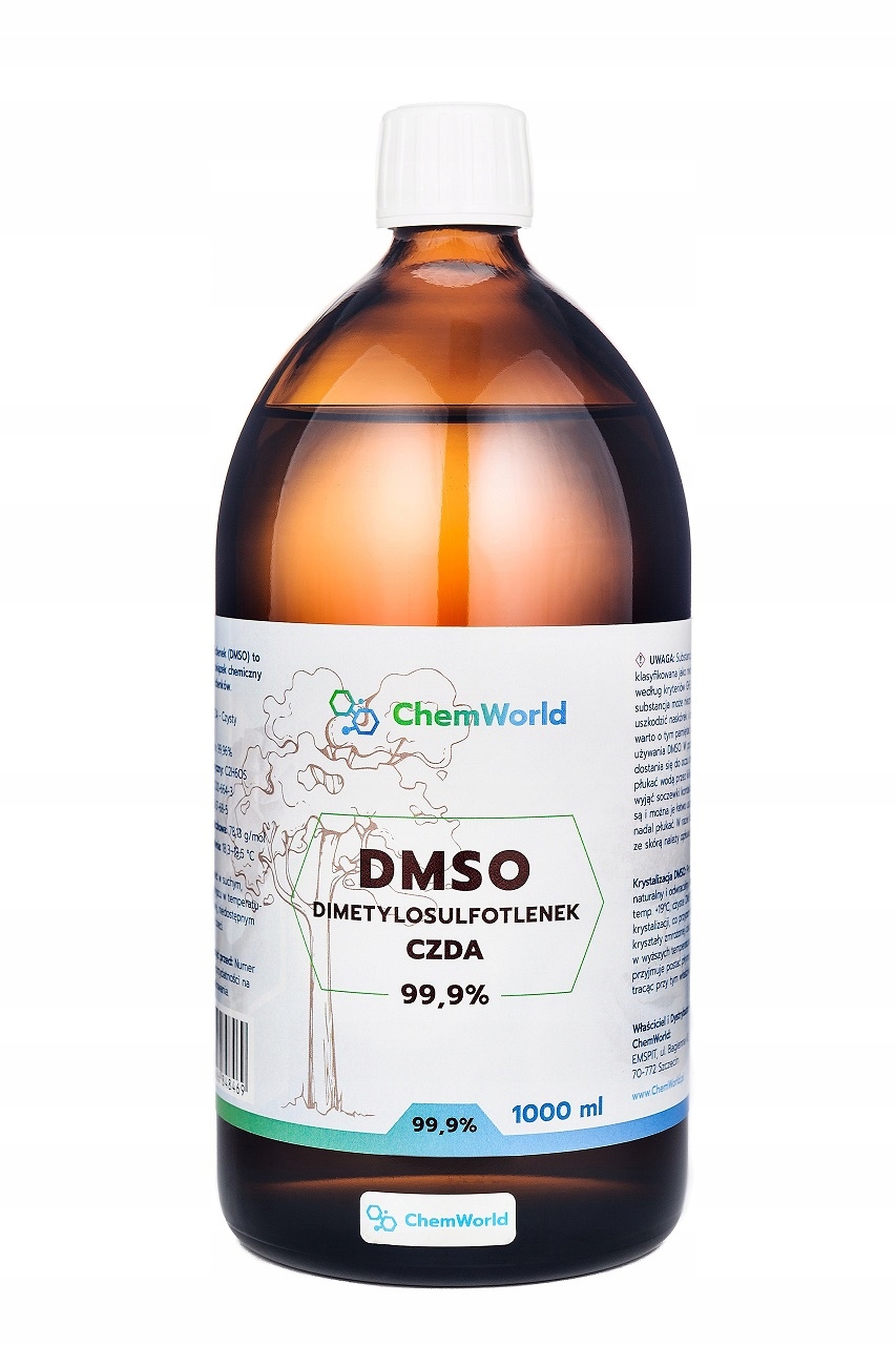 

Dmso Dimetylosulfotlenek Czda 1000 ml - ChemWorld