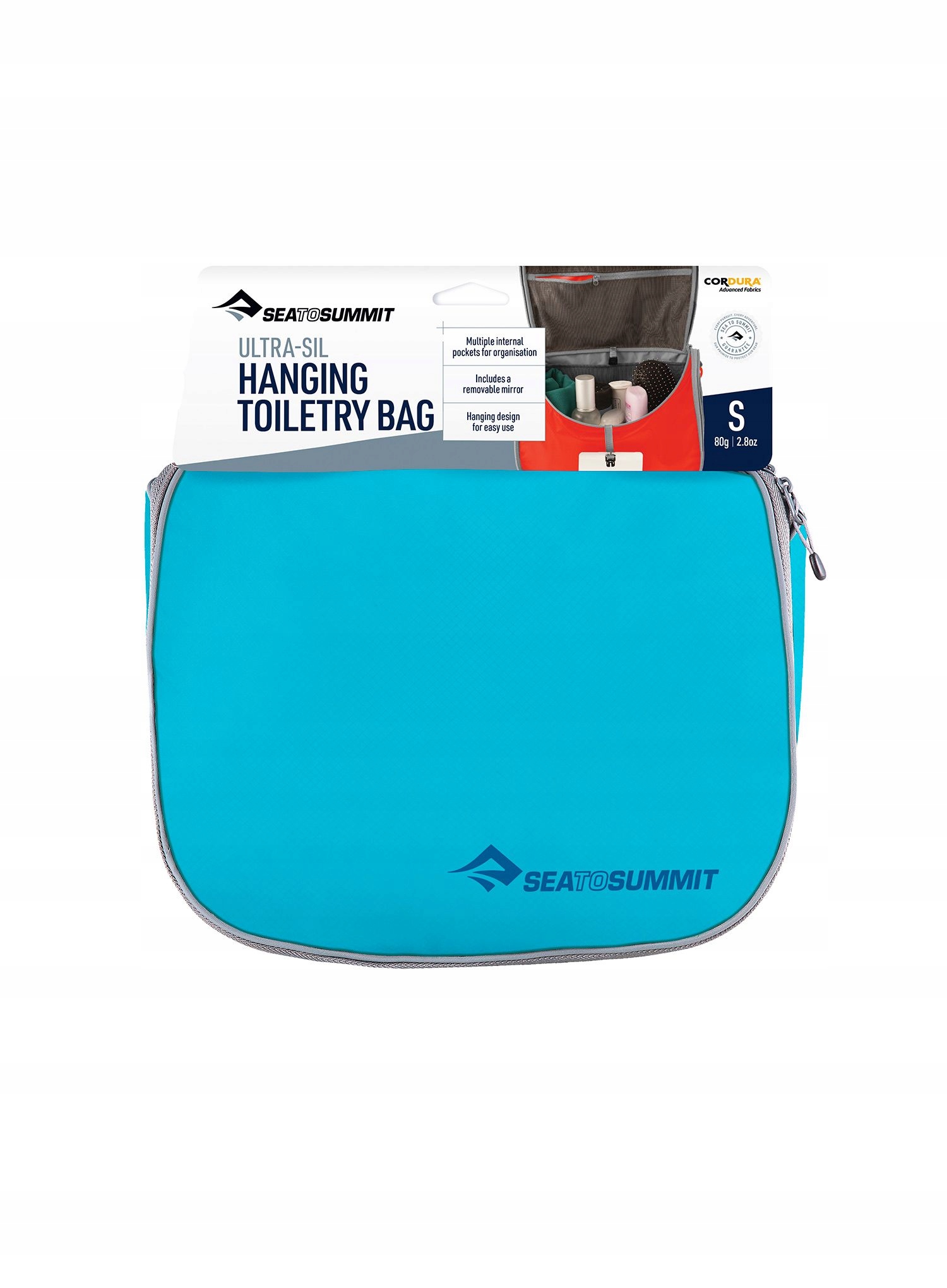 Kosmetická taška Sea To Summit Ultra-Sil Hanging Toiletry Bag Small modrá