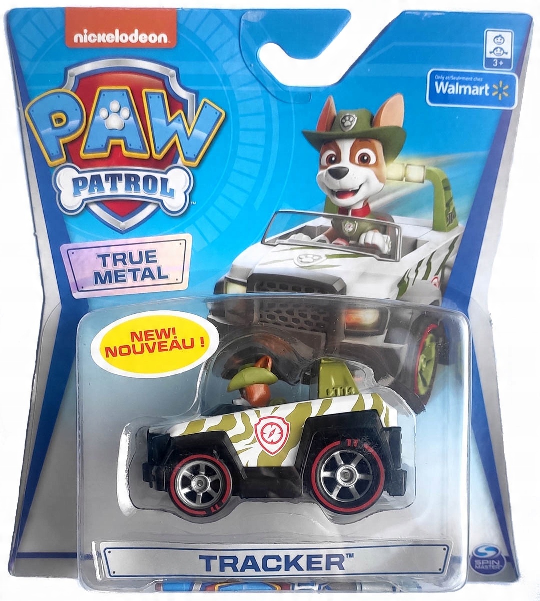 

Psi Patrol Pojazd Figurka Tracker Metalowy