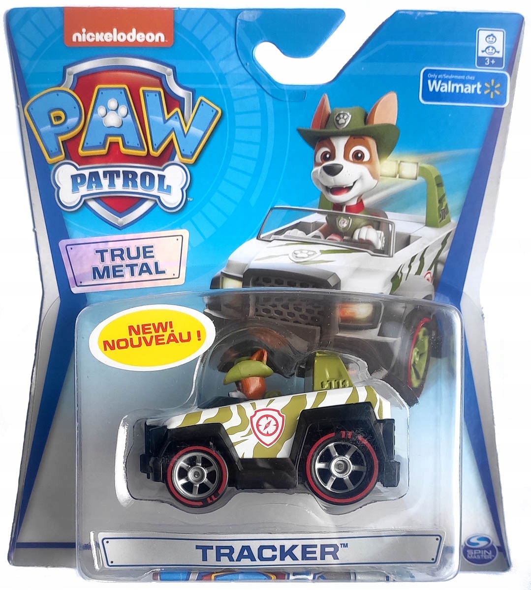 PSI PATROL АВТОМОБИЛЬ ФИГУРКА ТРЕКЕР МЕТАЛЛИЧЕСКИЙ