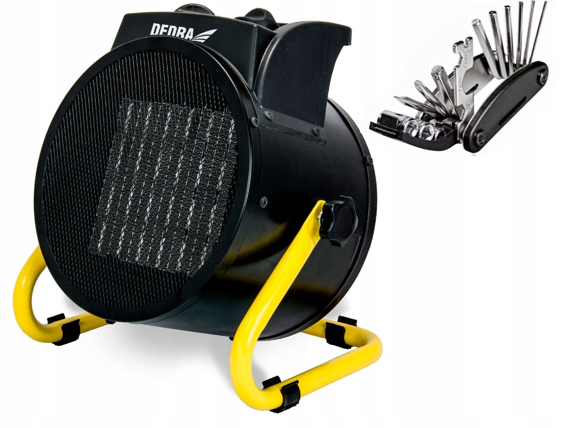 ЕЛЕКТРИЧНИЙ НАГРІВАЧ DEDRA PTC 5000W + БЕЗКОШТОВНО