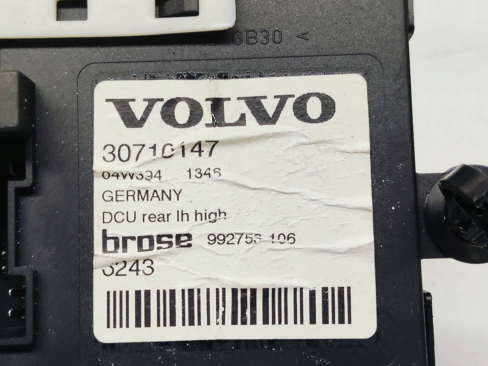mini motor windows left rear part VOLVO V50 2.0D 30710147
