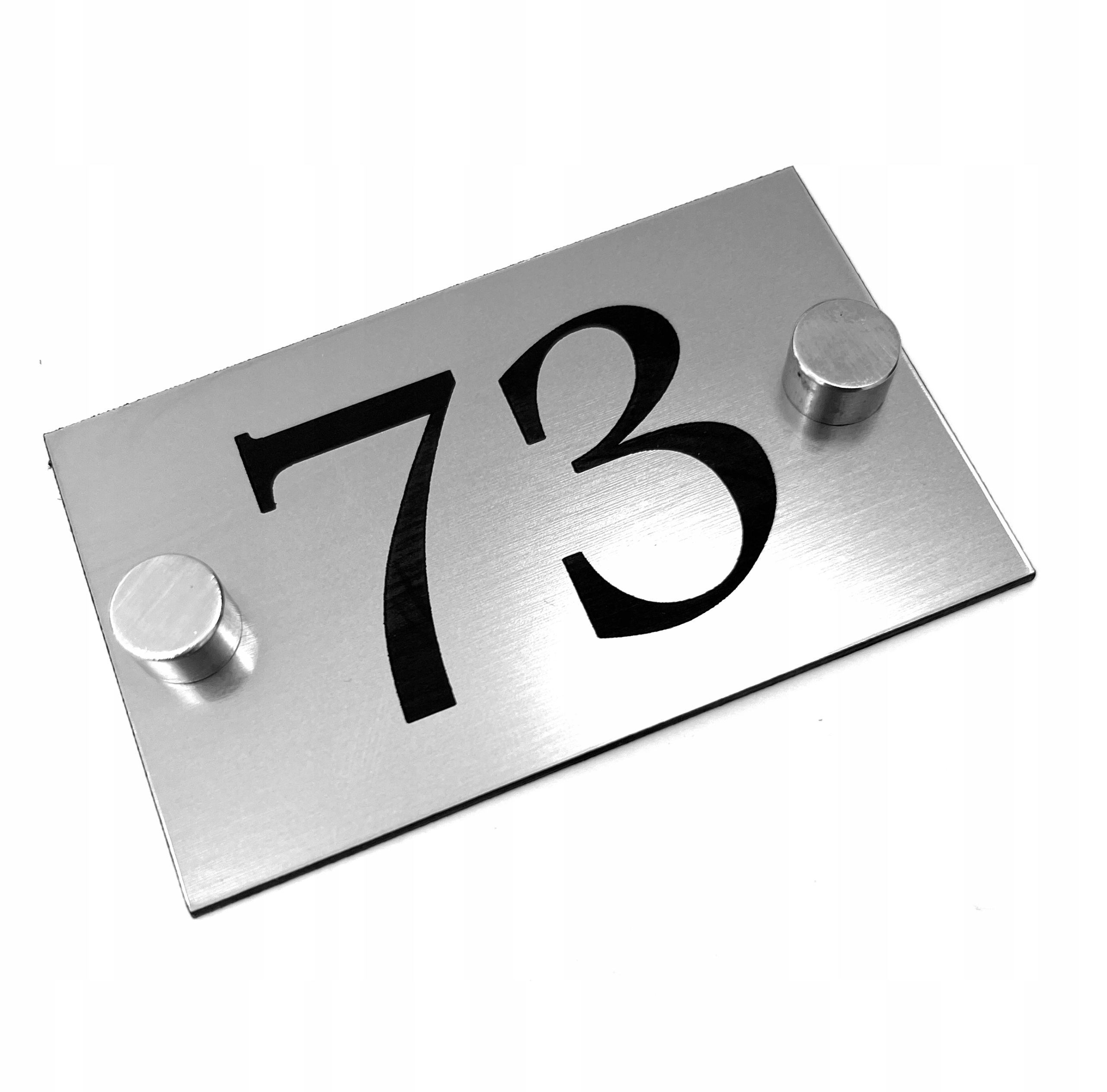 

Numer, numerek na drzwi, 14 X 9 cm , Grawerowany