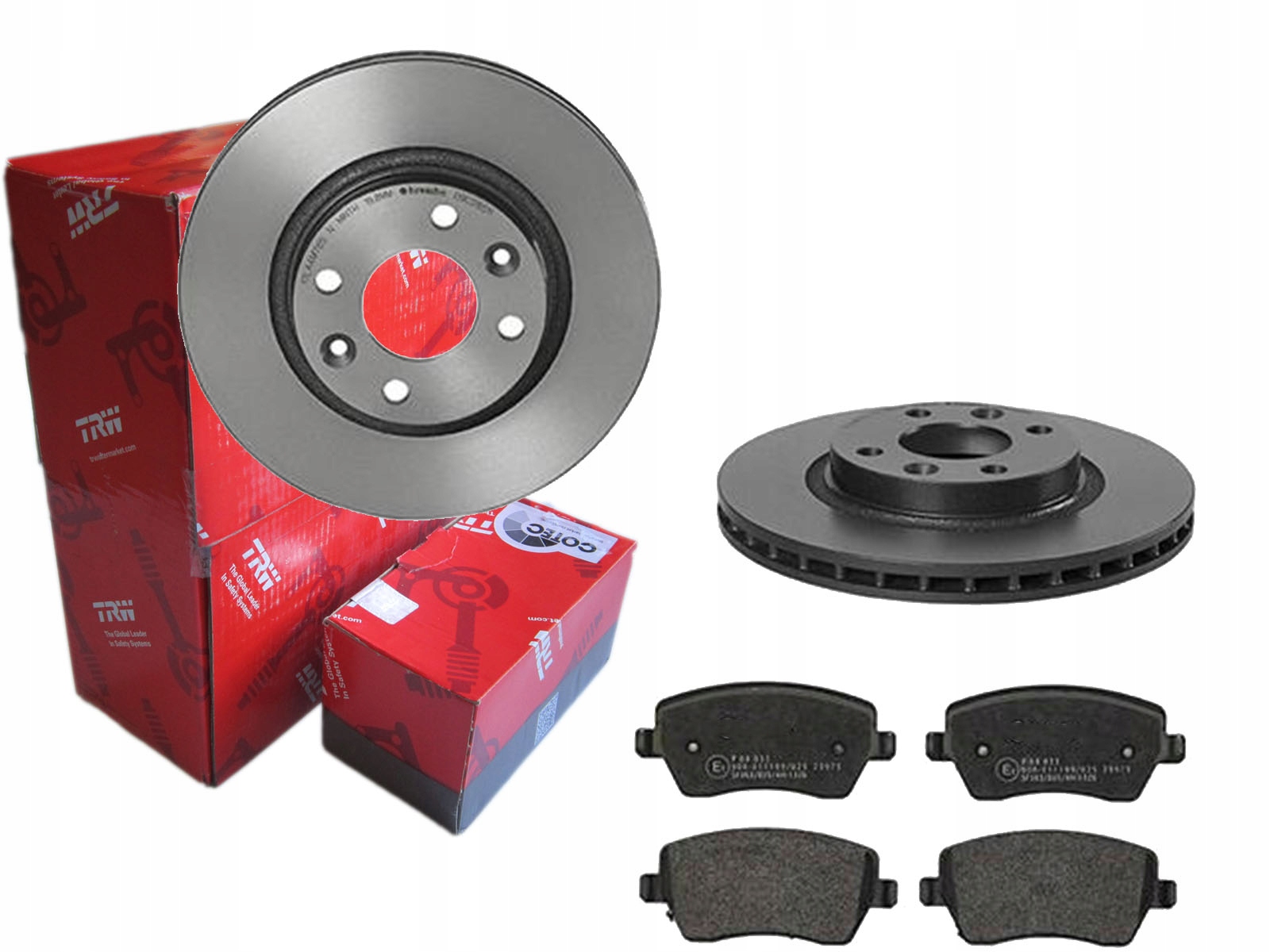 

Tarcze Klocki Trw Przód Renault Clio IV 258MM