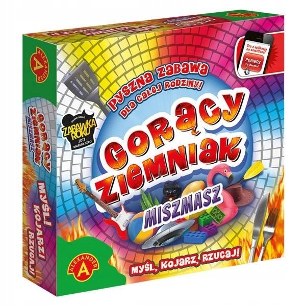 Gra Planszowa Familijna Planszówka Dla Dzieci 9 Lat Gorący Ziemniak Alex