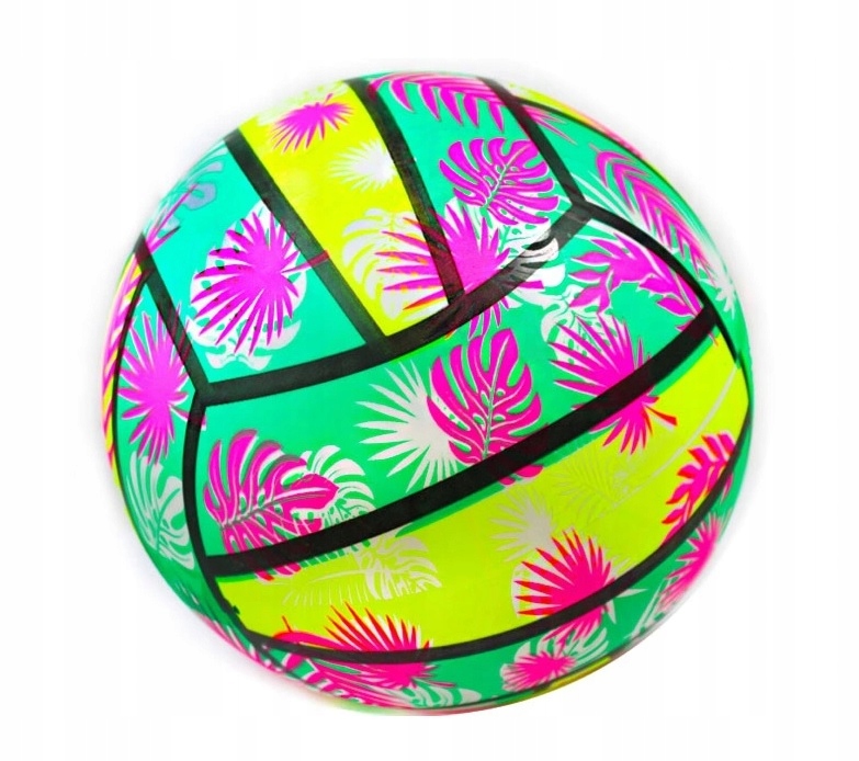 24cm DUŻA GUMOWA KOLOROWA PIŁKA DO GRY PALMY 4178 Kod producenta 4178