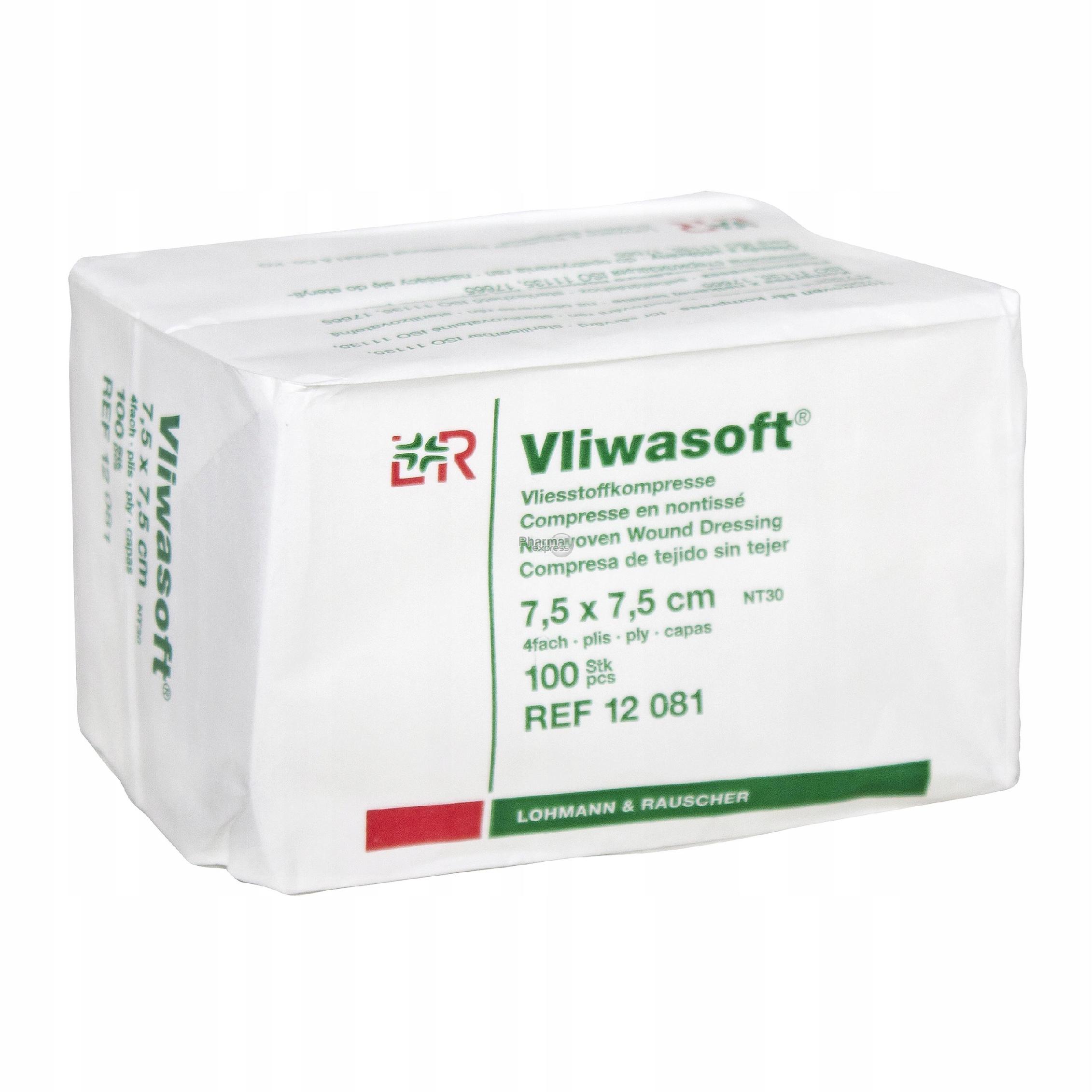 

Kompres włókninowe niejałowe 5x5 cm a 100 szt.