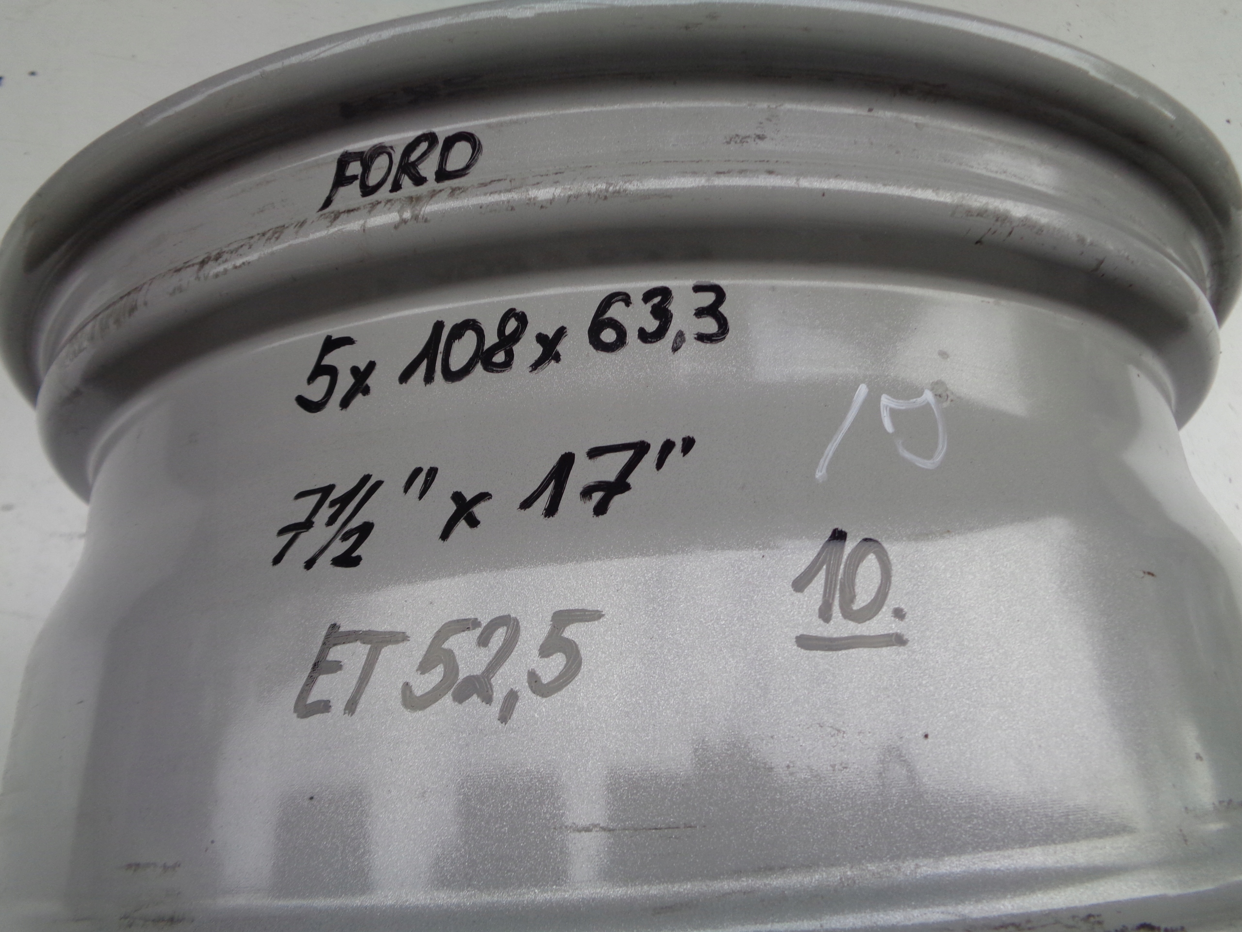 disk hliníkový FORD 7.5JX17 ET63,3 5X108