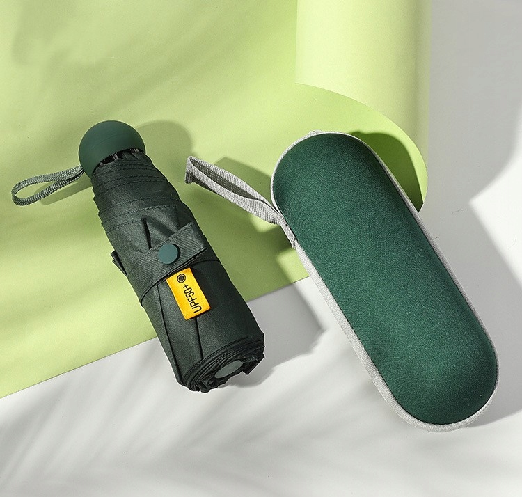 

Mini parasolka kieszonkowa zielona A134