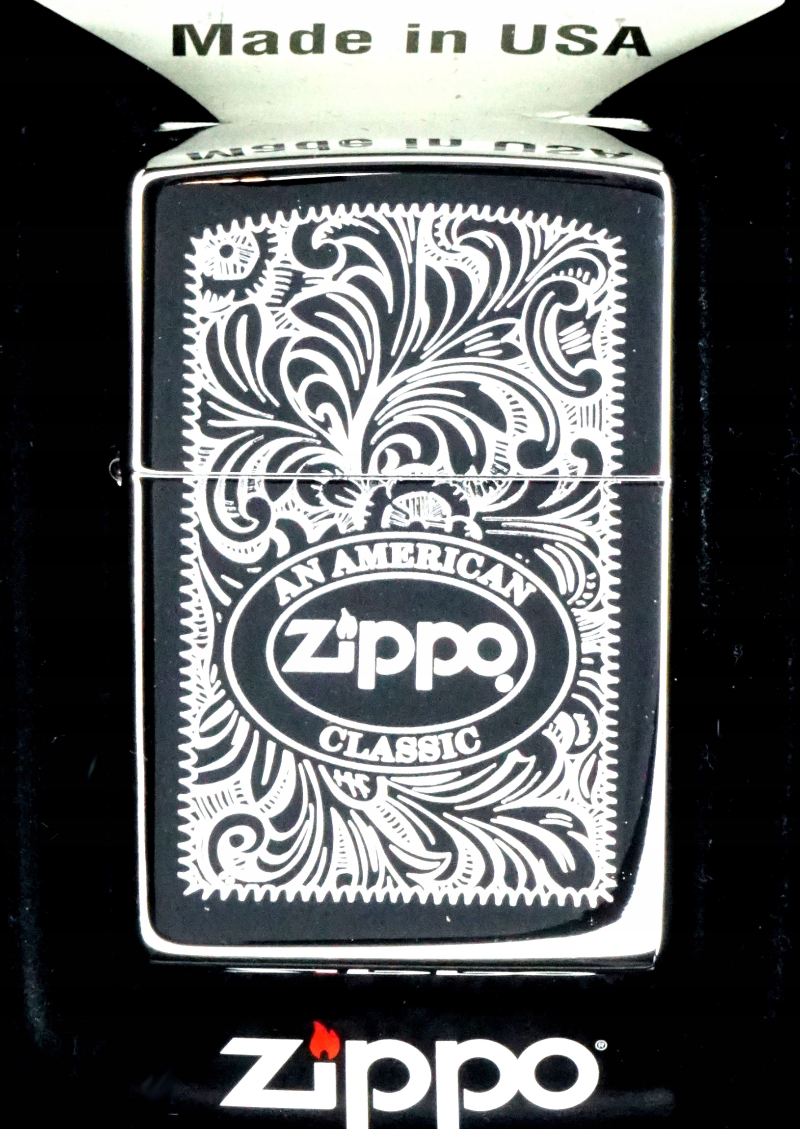 Zapalovač Zippo American Classic 60001484 Větruodolný benzínový
