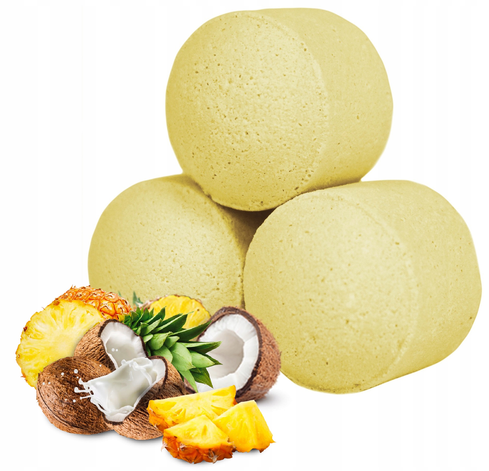 

Kule Do Kąpieli musujące Pina Colada domowe spa 1