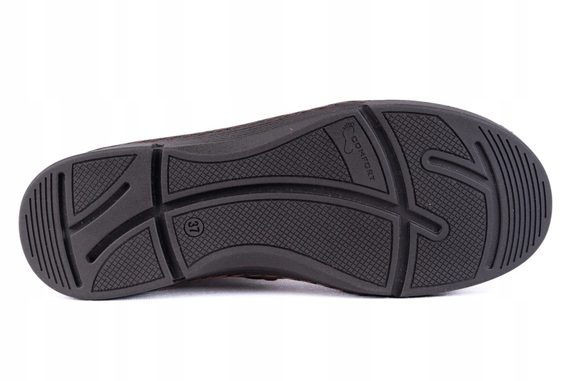 Skórzane trzewiki damskie brązowe Łukbut 1816 Rozmiar 39