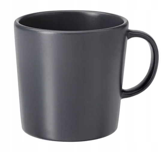 

Ikea Dinera kubek ciemnoszary 300ml