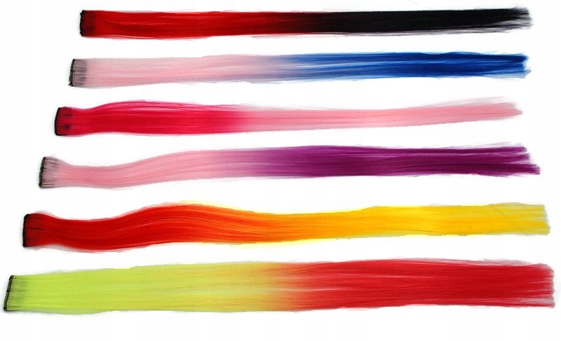 PASEMKA WARKOCZYKI DOPINKI DOCZEPIANE WŁOSY E47 Marka inna marka